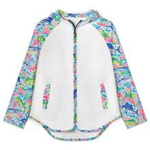 Load image into Gallery viewer, Custom Winter Women's Fleece Long Sleeve Spliced Jacket Coat