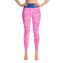 Load image into Gallery viewer, Pink Saltwater Camo Yoga Leggings
