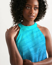Load image into Gallery viewer, Ombre Sailfish Women&#39;s Halter Dress