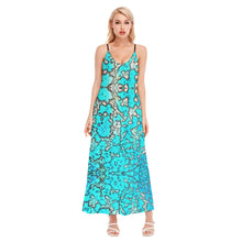 Load image into Gallery viewer, All-Over Print Women&#39;s Sling Dress