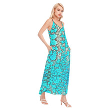 Load image into Gallery viewer, All-Over Print Women&#39;s Sling Dress