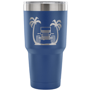 Jeeper and Palm Trees - Island Mermaid Tribe