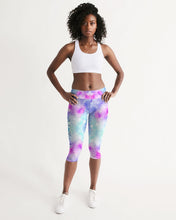 Load image into Gallery viewer, Tie Dye Women&#39;s Mid-Rise Capri