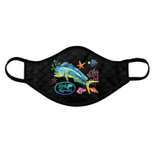 Load image into Gallery viewer, Watercolor Fish Face Mask (Mahi, Marlin, Wahoo &amp; Tuna)