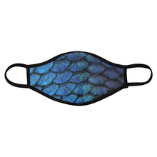 Load image into Gallery viewer, Fish Scale Face Mask - Island Mermaid Tribe