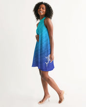 Load image into Gallery viewer, Ombre Sailfish Women&#39;s Halter Dress