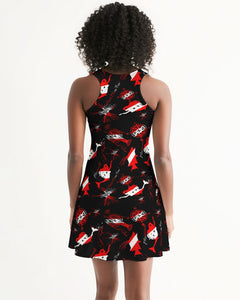 Dive Mermaid Women's Racerback Dress