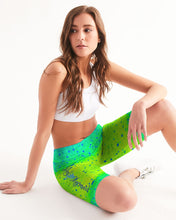 Load image into Gallery viewer, Mahi Print Women&#39;s Reel Mermaid Mid-Rise Bike Shorts