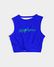 Load image into Gallery viewer, Mahi Print Women&#39;s Twist-Front Tank