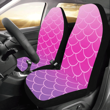Load image into Gallery viewer, Pink andPurpleOmbreScale Car Seat Covers (Set of 2)