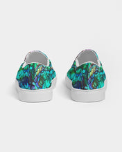 Load image into Gallery viewer, Mermaid Blues Women&#39;s Slip-On Canvas Shoe