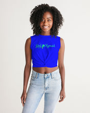 Load image into Gallery viewer, Mahi Print Women&#39;s Twist-Front Tank