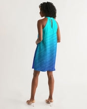Load image into Gallery viewer, Ombre Sailfish Women&#39;s Halter Dress