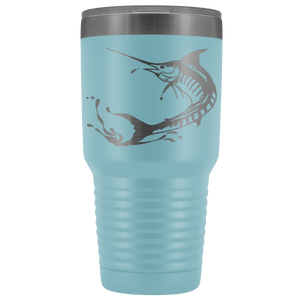 Marlin Laser Engraved Tumbler - 30oz Tumbler