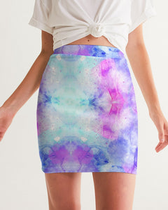 Tie Dye Women's Mini Skirt