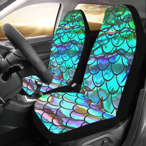 Mermaid Scale Car Seat Covers (Set of 2)