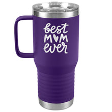 Load image into Gallery viewer, Best Mom Ever Tumbler with Handle