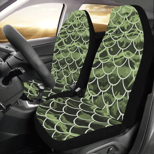 Mermaid Scale Camo Car Seat Covers (Set of 2)