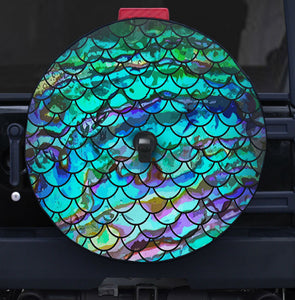 Mermaid Scale Tire Cover