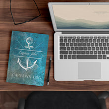 Load image into Gallery viewer, Personalized Captain&#39;s Log Book
