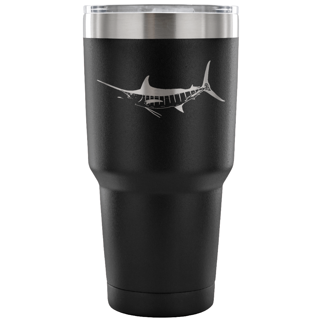 Custom Laser Cut Marlin 30oz - Island Mermaid Tribe