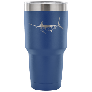 Custom Laser Cut Marlin 30oz - Island Mermaid Tribe