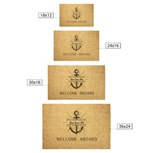 Load image into Gallery viewer, Welcome Aboard Outdoor Mat
