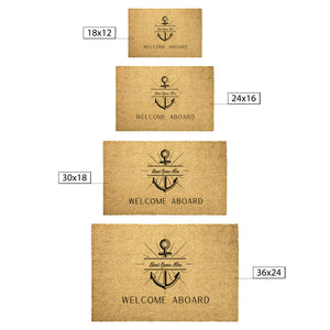 Welcome Aboard Outdoor Mat