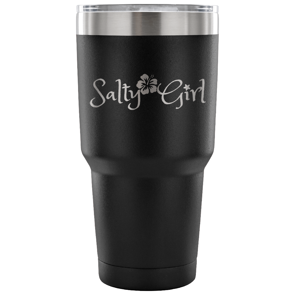 Salty Girl Stainless Steel 30 Ounce Vacuum Tumbler (7 Color Options)