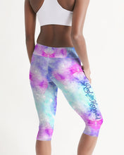 Load image into Gallery viewer, Tie Dye Women&#39;s Mid-Rise Capri