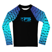 Load image into Gallery viewer, Fin Stalkers Fish Scale Toddler Rash Guard