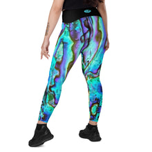 Load image into Gallery viewer, Abalone Print Leggings with pockets