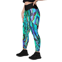 Load image into Gallery viewer, Abalone Print Leggings with pockets