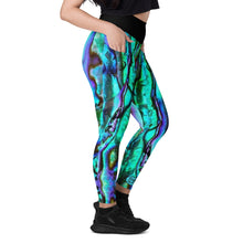 Load image into Gallery viewer, Abalone Print Leggings with pockets