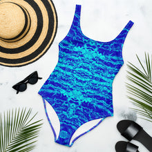 Load image into Gallery viewer, Royal Mermaflage One-Piece Swimsuit