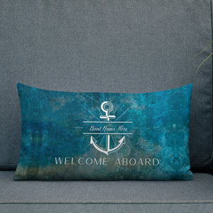 Personalized Nautical Anchor Premium Pillow