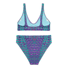 Load image into Gallery viewer, Purple Haze Recycled high-waisted bikini XS - 3XL