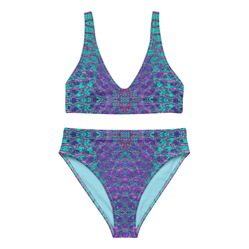 Purple Haze Recycled high-waisted bikini XS - 3XL