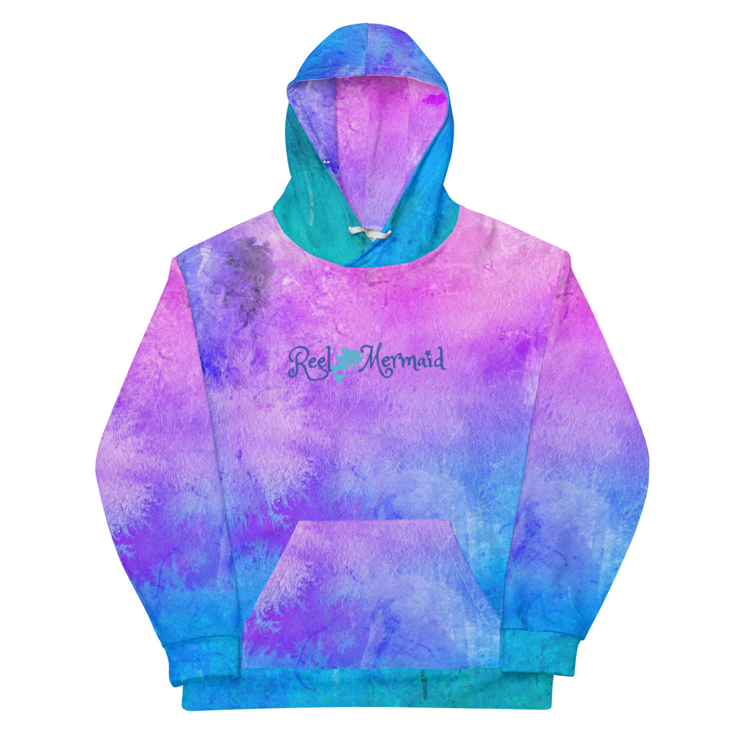 Cotton Candy Reel Mermaid Unisex Fit Hoodie XS - 3XL