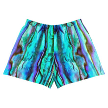 Load image into Gallery viewer, Abalone Print Women&#39;s Athletic Shorts