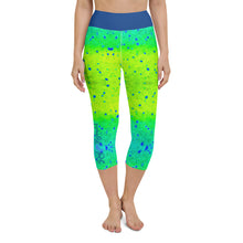 Load image into Gallery viewer, Mahi Print Yoga Capri Leggings