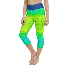 Load image into Gallery viewer, Mahi Print Yoga Capri Leggings