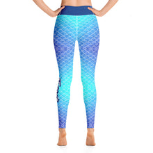 Load image into Gallery viewer, Custom Text Yoga Mermaid Leggings