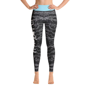 Grey Mermaflage Yoga Leggings