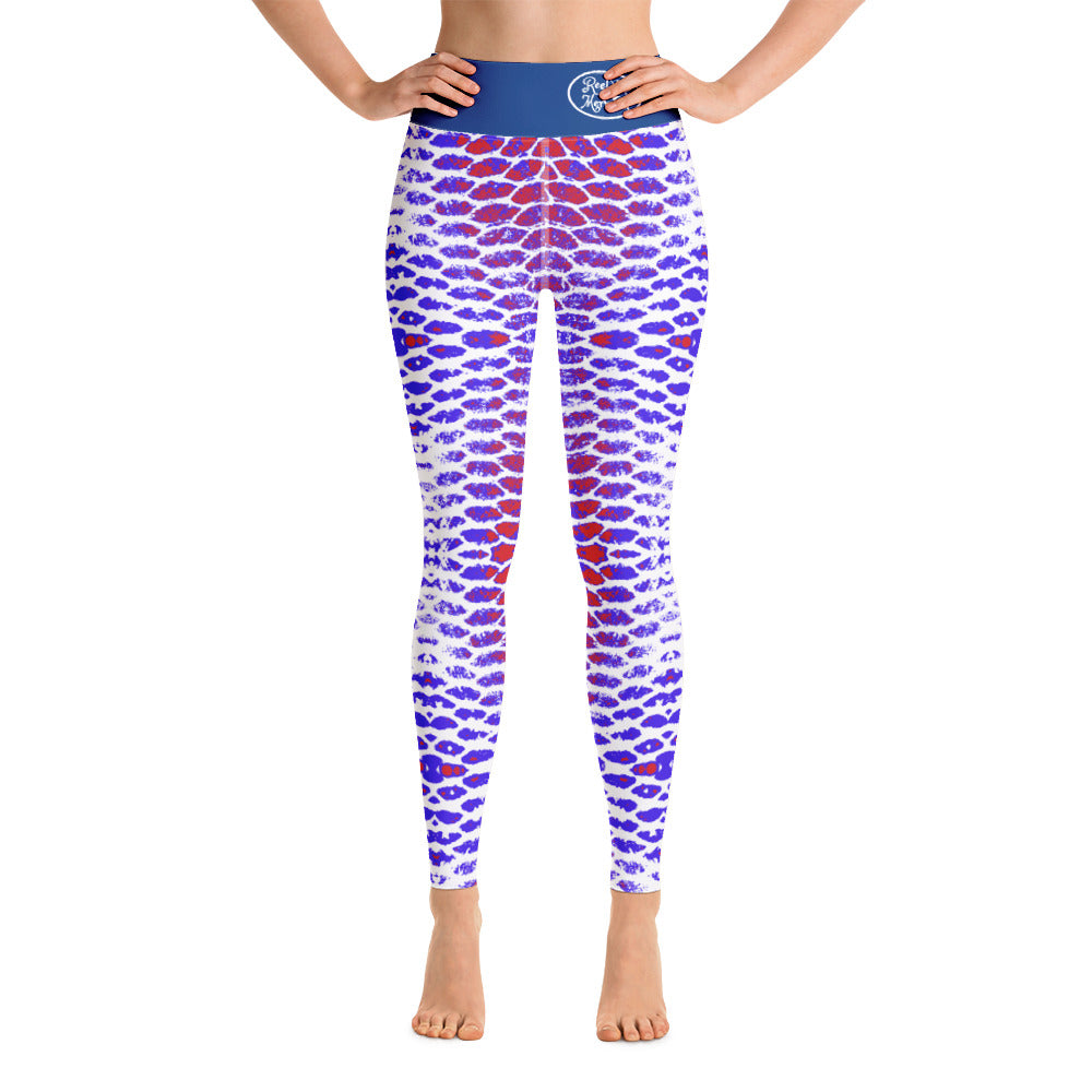 Custom Marlin Girls Fishing Team Yoga Leggings