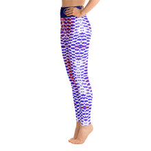 Load image into Gallery viewer, Custom Marlin Girls Fishing Team Yoga Leggings