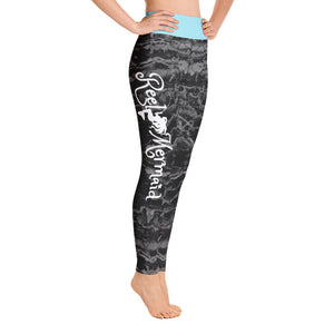 Grey Mermaflage Yoga Leggings