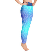 Load image into Gallery viewer, Custom Text Yoga Mermaid Leggings