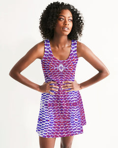 Patriotic Scales Women's Racerback Dress