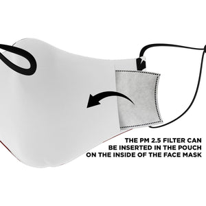 American Flag Face Adjustable Face Mask - Island Mermaid Tribe